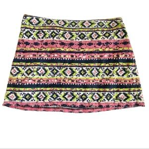 Hollister Co Lace Tribal Skirt Sz Med